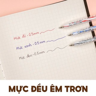 Bút Bi Bấm 0.5mm Thiên Long FlexOffice Startup FO-039