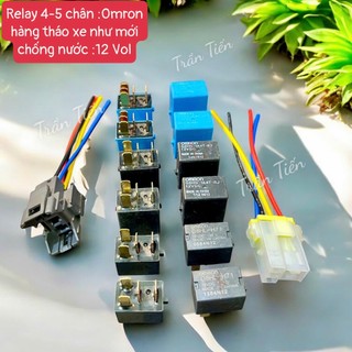 Relay 4 chân Omron ĐEN - lùn chống nước