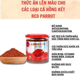  Thức ăn lên màu cho các loại cá hồng két Red Parrot 