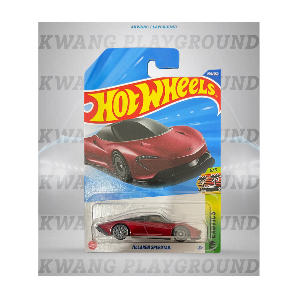 Kwang Playground - Xe mô hình Hot Wheels basic McLaren Speedtail - Case K 2025