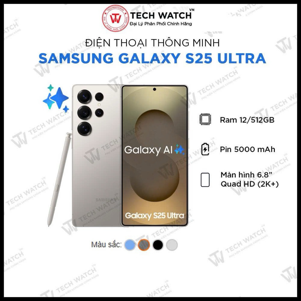 [ Galaxy S25 Ultra - GIAO NGAY ] - Điện Thoại Samsung Galaxy S25 Ultra