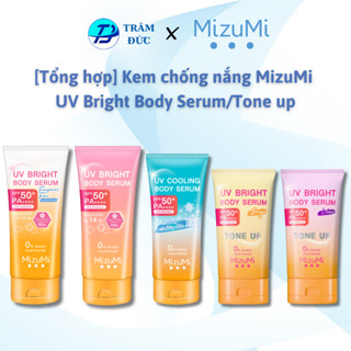 Kem chống nắng MizuMi UV Body Serum 180ml / UV Cooling Body Serum 165ml - Chống nắng toàn thân