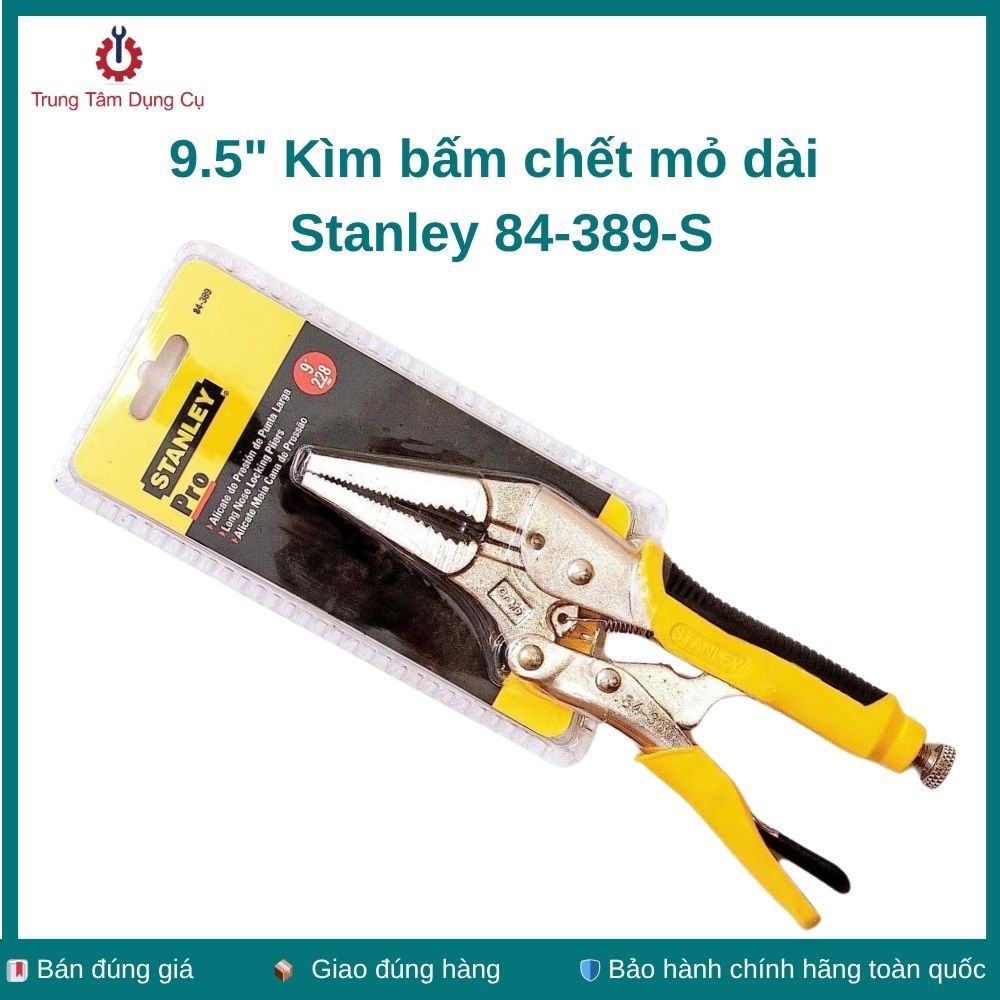 9.5" Kìm bấm chết mỏ dài Stanley 84-389-S