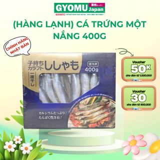 (HÀNG ĐÔNG) Cá trứng một nắng 400g/ Cá trứng tẩm bột chiên 500g - GYOMU JAPAN