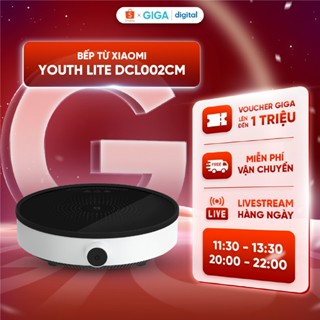 [GIÁ TỐT TRONG NGÀY] Bếp từ đơn Xiaomi Youth Lite DCL002CM điều chỉnh 9 mức nhiệt - Bếp điện từ núm xoay điều chỉnh