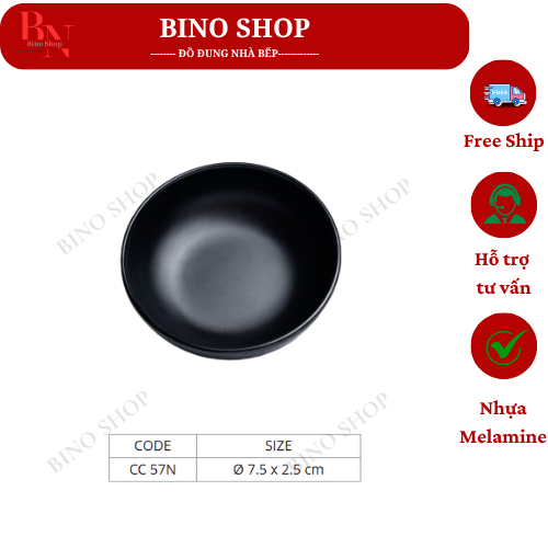 Chén Nước Chấm Tròn Melamine– Fataco