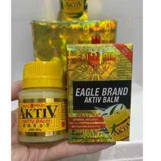1 chai Dầu cù là xoa bóp balsem aktiv  màu vàng 40gr