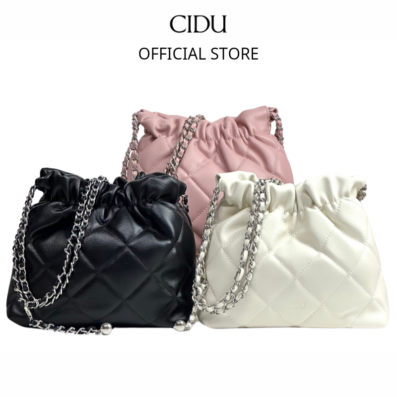 Túi Khoác Vai Miệng Rút Thời Trang Cidu CD90