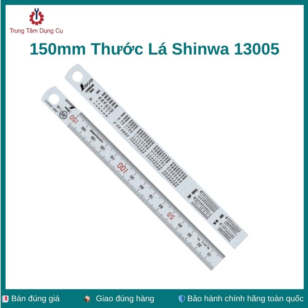 150mm Thước Lá Shinwa 13005