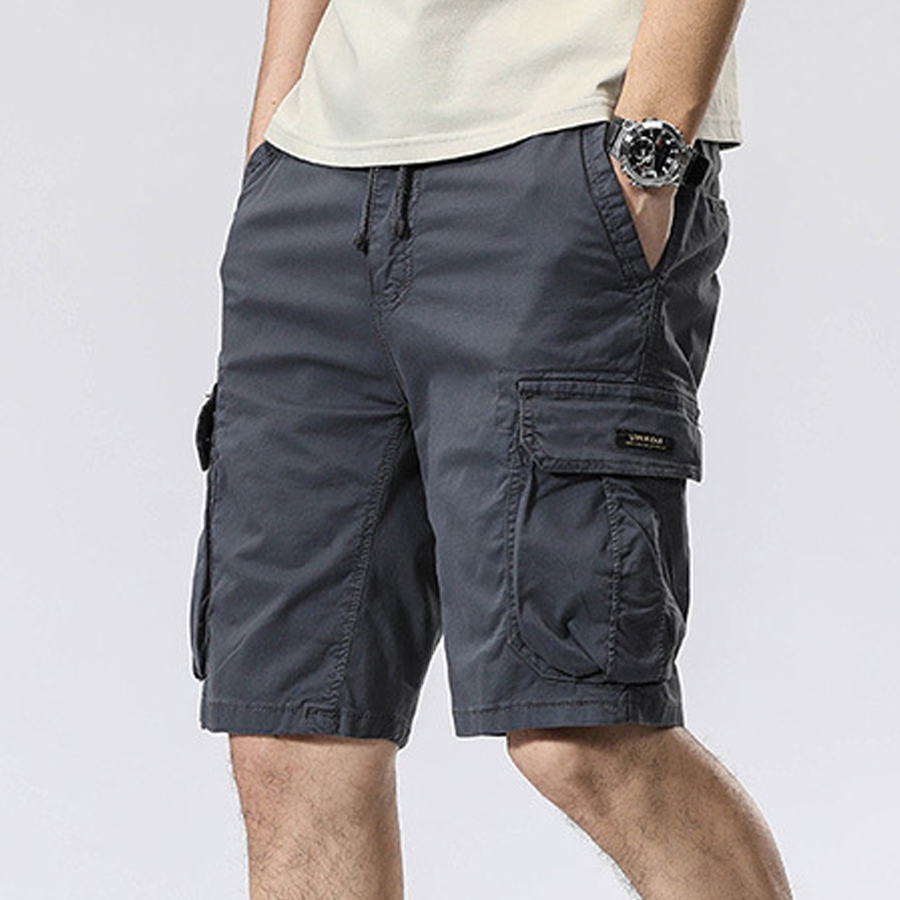 Quần Short Kaki Túi Hộp- DN1 Túi Hộp Mạnh Mẽ Basic MQ LUXURY 68