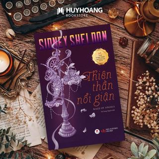 Sách - Thiên Thần Nổi Giận của Sidney Sheldon tái bản 2024, Huy Hoàng Bookstore