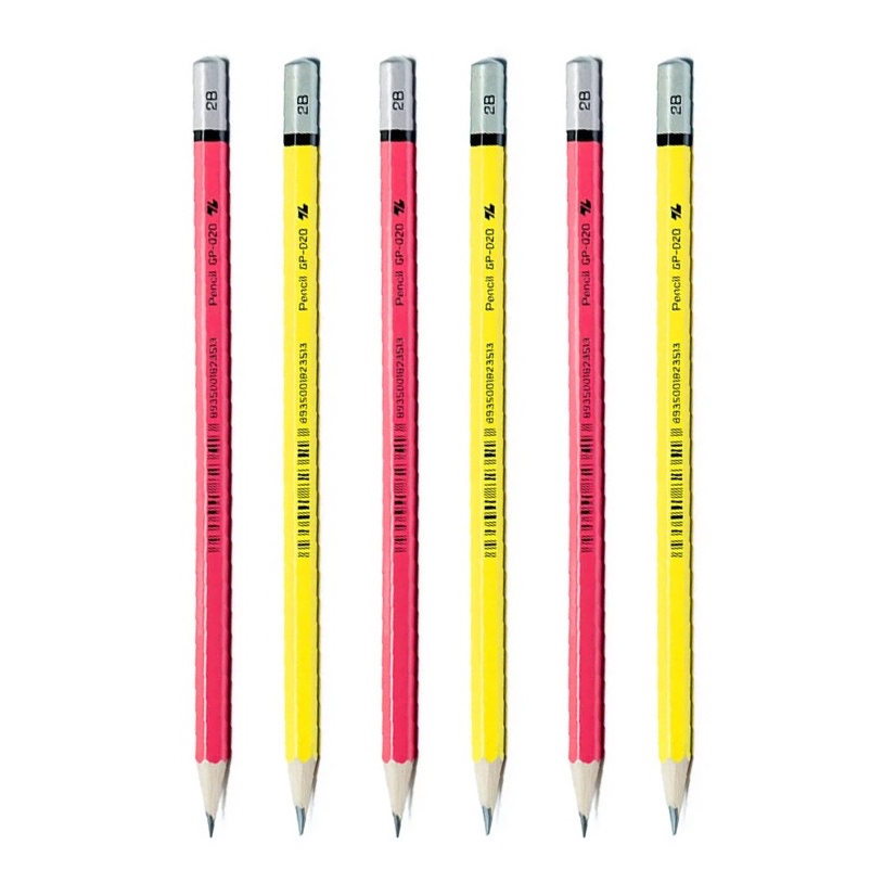 Bút Chì Gỗ Chuyên Dụng Thân Lục Giác 2B Thiên Long GP-020
