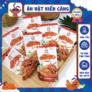   COMBO 5 CHIẾC  Cá Cơm Bà Tuyết Ăn Liền Tê Cay Cá Cay Việt Nam Cá Khô Rim Tỏi Ớt Đồ Ăn Vặt 