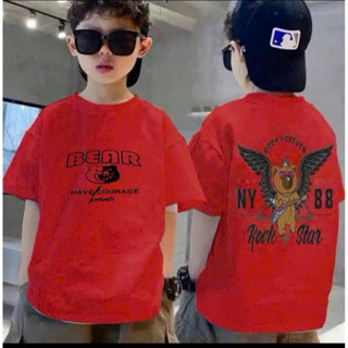  Áo BT BG in hình  đại bàng chất thun cotton mềm mịn. Size từ 10-58kg 