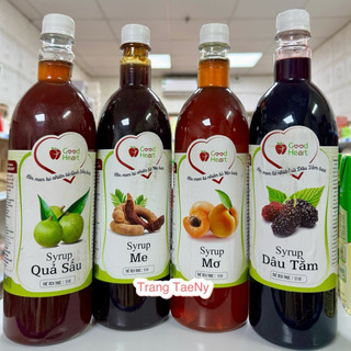 Siro trái cây Syrup Good Heart 100ml (Tách từ chai 1.1L)