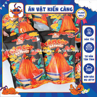 Combo Bim bim tăm cay bà tuyết, Snack cay cay Ăn Cùng Bà tuyết cổng trường (Gói 30g)