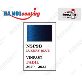 Sơn Xịt Xóa Vết Xước cho xe VINFAST FADIL màu XANH CỬU LONG mã màu N5P9B - LUXURY BLUE chính hãng REPAINT