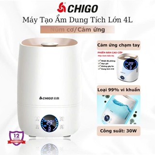 Máy phun sương tạo ẩm Chigo Có ion bạc kháng khuẩn, kiểm soát lưu lượng nước, cảm ứng, chế độ hẹn giờ