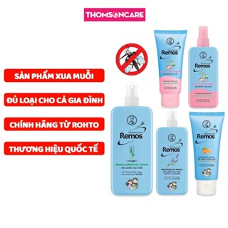Remos chống muỗi dạng kem, và xịt đuổi muỗi hương lavender, sá chanh, cam an toàn cho cả trẻ em và người lớn