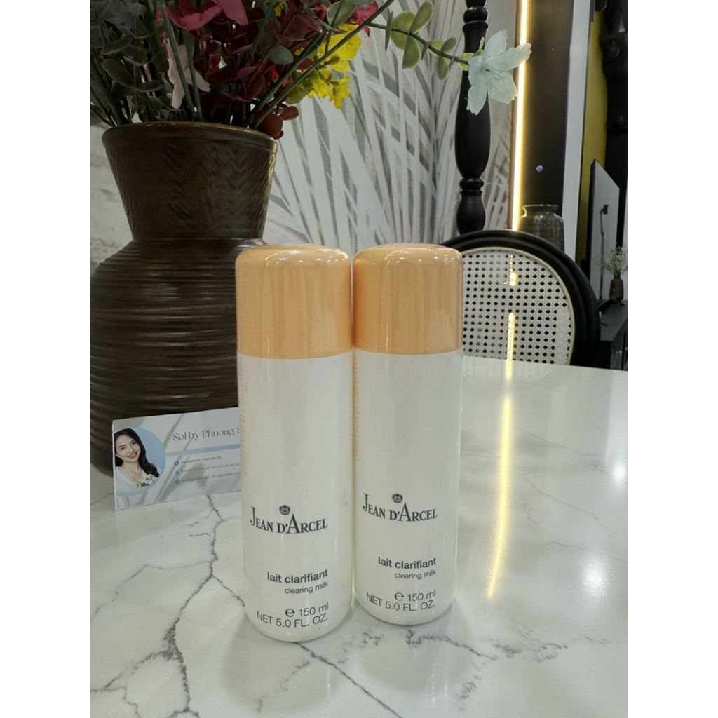 [Chính Hãng] Sữa Rửa Mặt Jean D’Arcel Lait Clarifiant 150ml(J107) – Dạng Sữa Làm Sạch Nhẹ Dịu