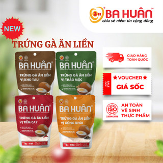  Trứng gà ăn liền tiềm nhiều vị Ba Huân - Ăn liền tiện lợi 