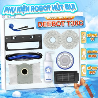 Phụ kiện robot hút bụi Ecovacs T30C - Phụ kiện robot hút bụi lau nhà Ecovacs Deebot T30C, Chổi robot hút bụi
