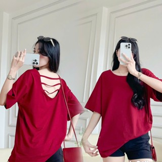 ÁO THUN VIỀN HỞ LƯNG FORM RỘNG MẶC NHIỀU KIỂU AT2025