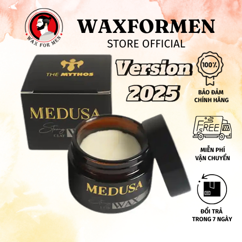 [CHÍNH HÃNG] Sáp Vuốt Tóc The Mythos Medusa Clay Wax – Giữ Nếp Siêu Cứng, Không Bóng, Texture Cao