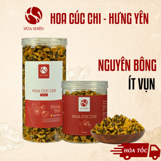 Trà hoa Cúc khô, hoa Cúc Chi Hưng Yên sấy lạnh, bông cúc chi | Hòa Nhiên