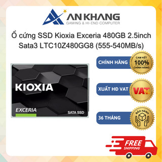 Ổ cứng SSD Kioxia Exceria 480GB 2.5inch Sata3 LTC10Z480GG8 (555-540MB/s) OCS2KI001 Chính hãng Bảo hành 36 Tháng