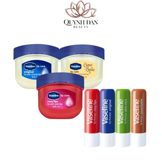 Son dưỡng môi Vaseline dưỡng môi hồng căng bóng