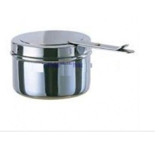 Hũ đựng cồn [inox] có nắp đậy, dùng cho Nồi hâm Buffet - HÀNG SẴN