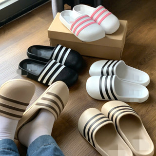   KÈM VỚ  Dép Sục TIPONO  3 Sọc Mang Êm Chân Size 36-43. Sục Nguyên Khối đúc A.difom Thời Trang chống thấm nước đi mưa 