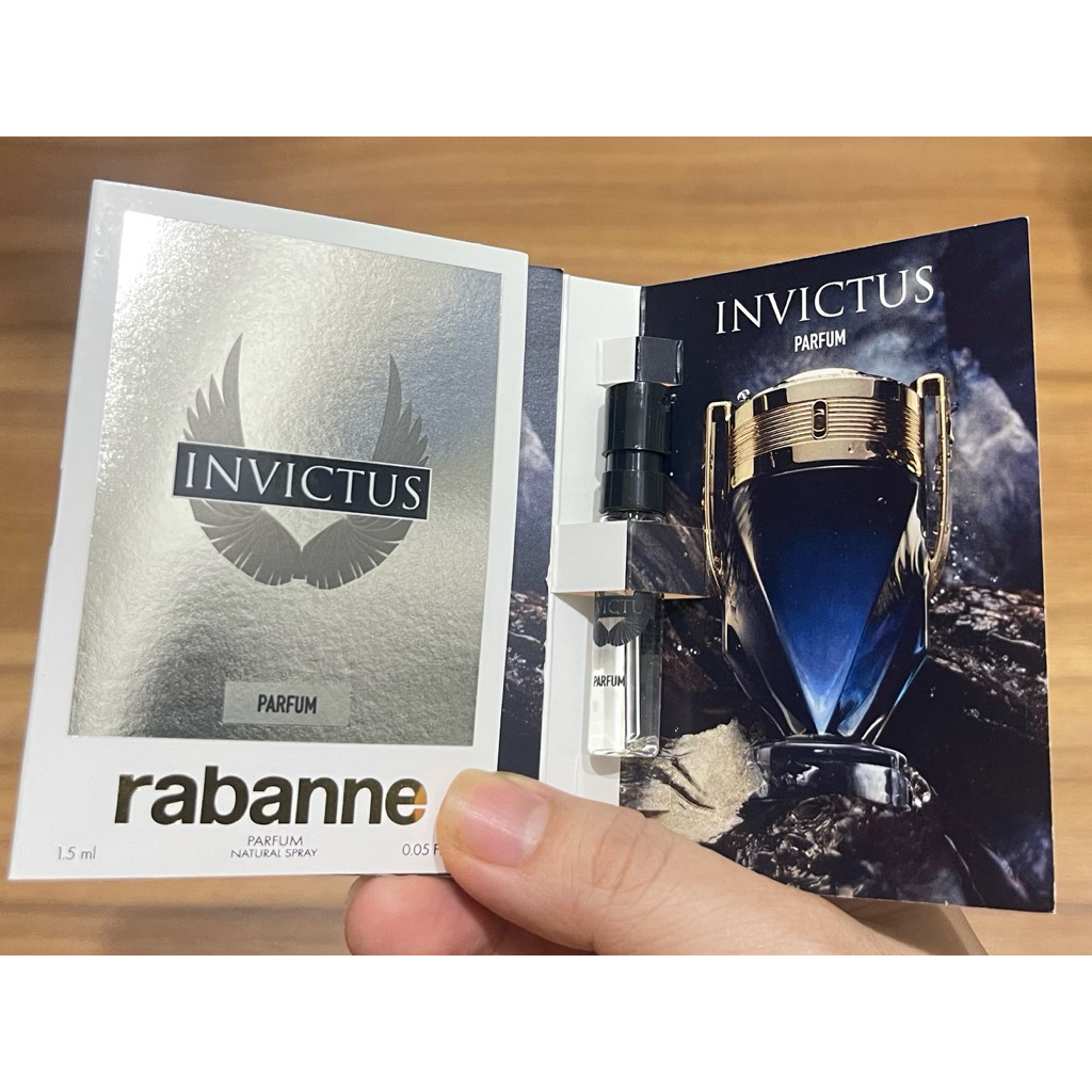 Vial -  Nước hoa Invictus Parfum Rabanne 1.5ml
