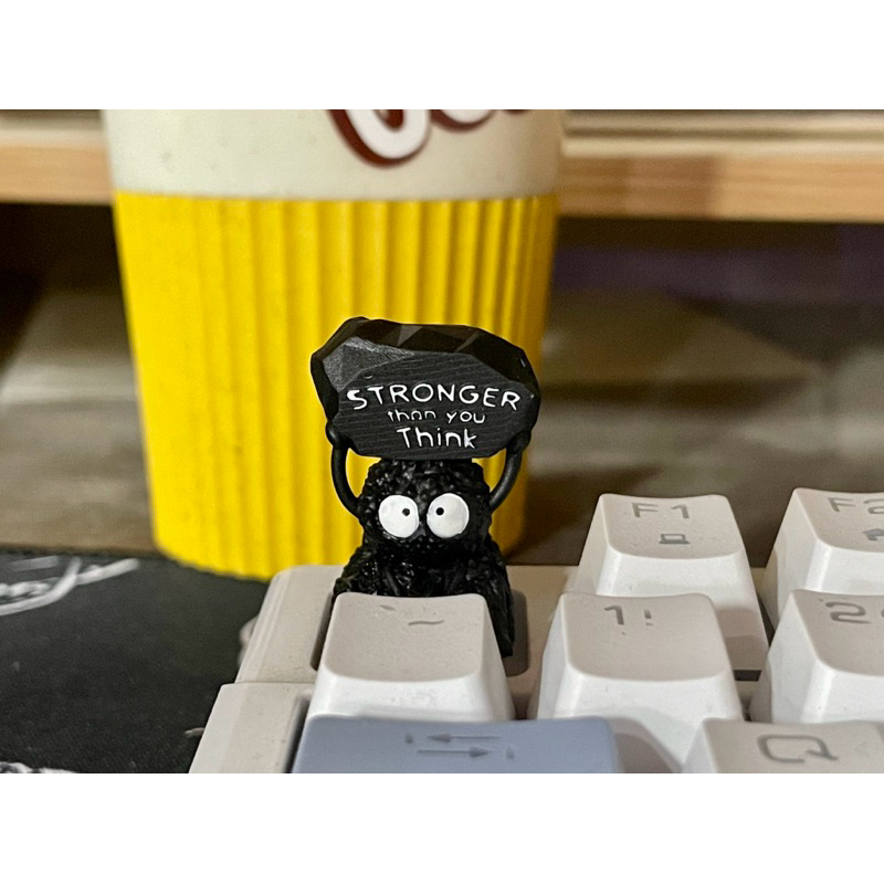 Susuwatari keycap artisan, ghibli keycap, bọ hóng keycap, keycap artisan,custom keycap, anime keycap