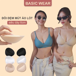 Miếng Mút Đệm Dày 6cm Mút Độn Nâng Ngực, Nhét Áo Bikini, Áo Bra, Áo Tập 406