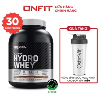  Sữa Bột Optimum Nutrition Platinum Hydrowhey 1.64KG  40 Lần Dùng  Đạm Whey Thủy Phân Cao Cấp USA | ONFI 