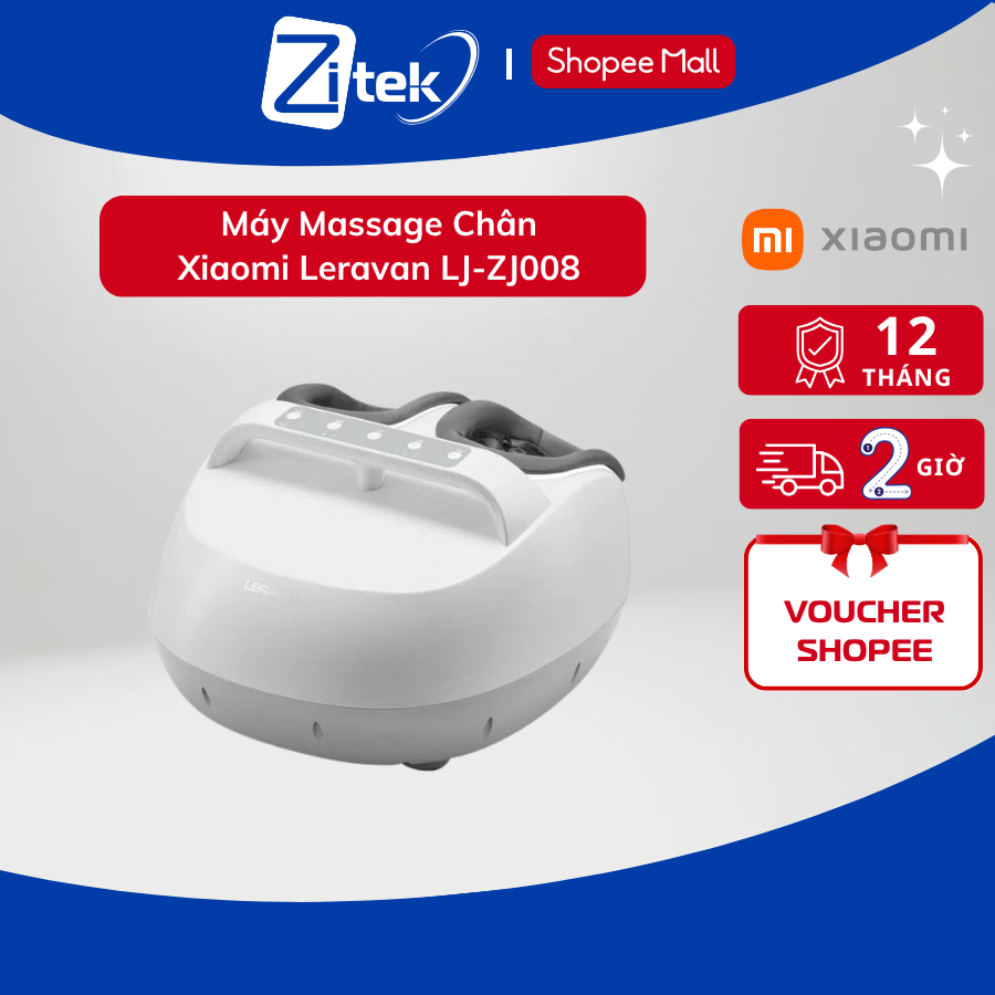 Máy Massage Chân Bấm Huyệt Xiaomi Leravan LJ-ZJ008 - Bảo Hành 12 Tháng 
