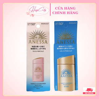   Mẫu Mới  Kem Chống Nắng Anessa Perfect UV Sunscreen Mild Milk Sữa Chống Nắng SPF50+ PA++++ Cho Da Nhạy Cảm Da Dầu 