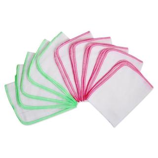 Combo Đồ Sơ Sinh Gồm 3 Quần 3 Áo 10 Khăn Mặt Sữa 2 Lớp 2 Khăn Tắm Xô 5 Hộp Rơ Lưỡi 1 Túi Hỏi Handmade 3 Mũ