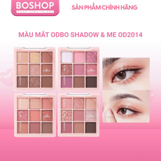  Màu Mắt Odbo Shadow & Me OD2014 9 ô Mịn Lì Bám Tốt Thái Lan 