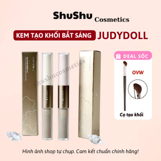 [CHÍNH HÃNG] Bút Tạo Khối Bắt Sáng JUDYDOLL Dạng Kem 2 Đầu Trang Điểm Tự Nhiên Lâu Trôi Chống Nước SHUSHU COSMETICS