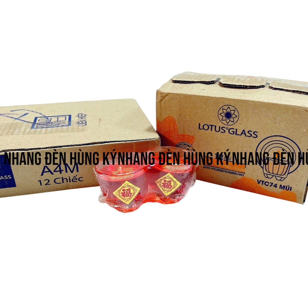 {6 cặp} Đèn ly múi lớn