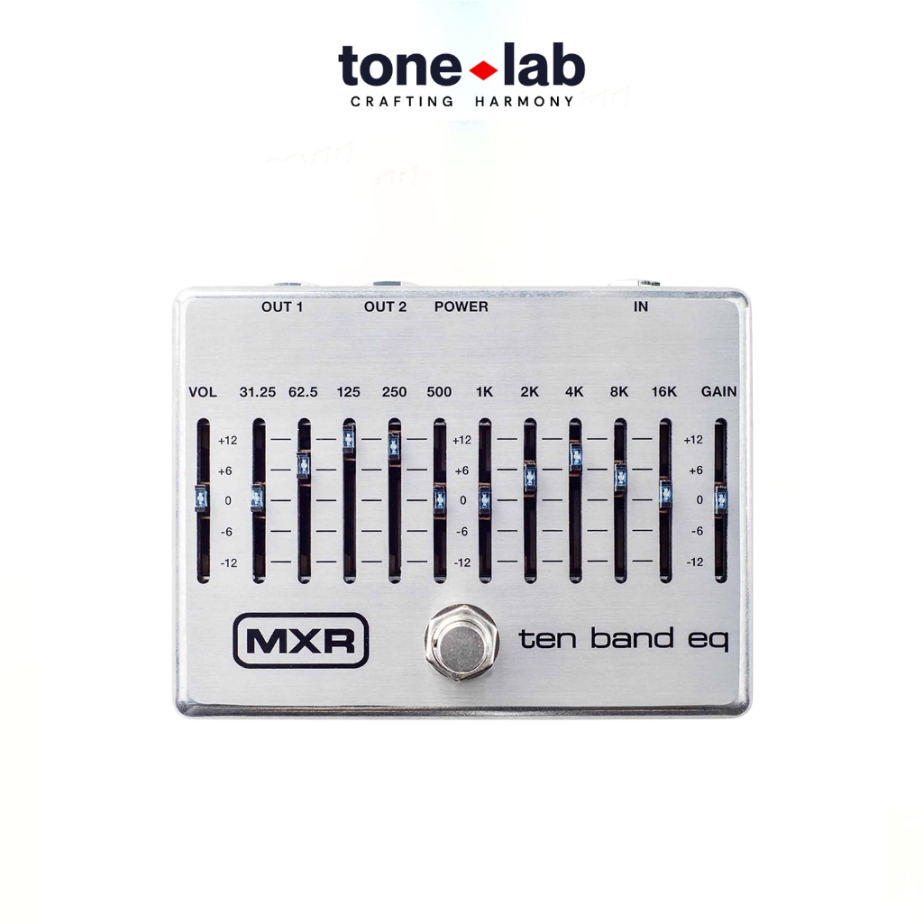 [Tone Lab] [HCM] Bàn đạp hiệu ứng EQ MXR M108S Ten Band - EQ Effect Pedal