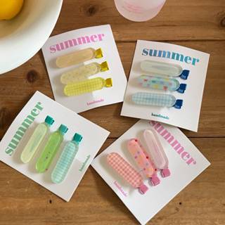 Set 3 cái kẹp tóc mái cho bé gái cute , siêu đáng yêu