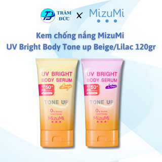 Kem chống nắng Mizumi Body Serum Tone Up Beige/Lilac 120g
