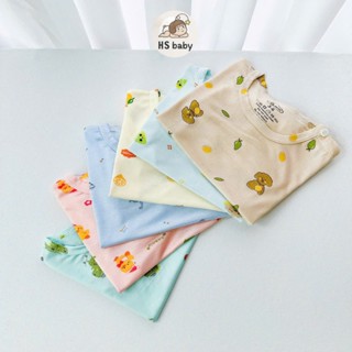 Combo 3/5 áo dài tay thun lạnh chất liệu petit mềm mại họa tiết nhiều hình xinh cho bé 3-15kg