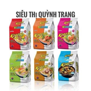 Combo 5-10 Gói Mì Koreno Jumbo Hàn Quốc Vị Bò Cay / Kim Chi / Gà / Tôm / Gói 100G ...