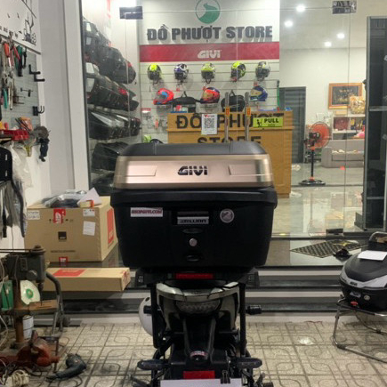 Baga GIVI SRX và Thùng B32N Cho FZ155 / V-Ixion 155 | Bộ Baga Thùng Sau FZ155i- Đồ Phượt Store