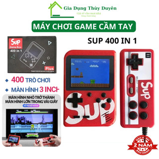 Máy Chơi Game Cầm Tay Sup Plus 400 Trò Chơi Huyền Thoại Chơi Game Điện Tử 4 Nút Cao Cấp Chơi 2 Người